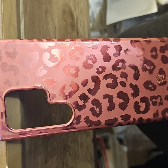 Velvet Caviar Pink Leopard Print Samsung S23 Ultra Case - Picture 2 of 4